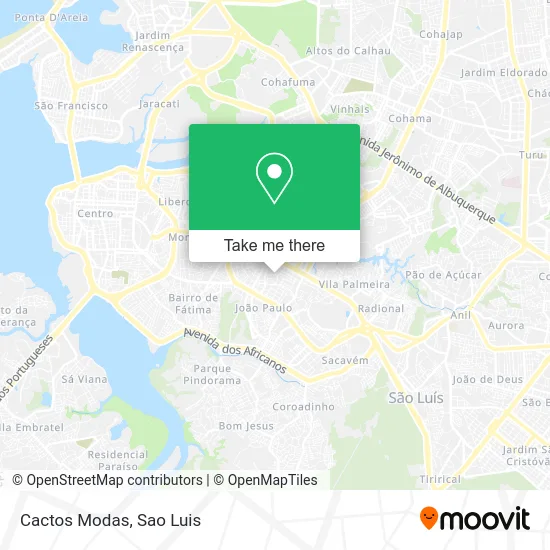 Cactos Modas map