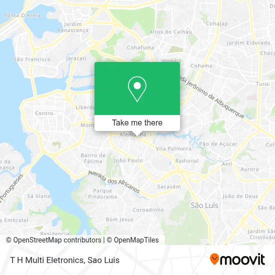 T H Multi Eletronics map