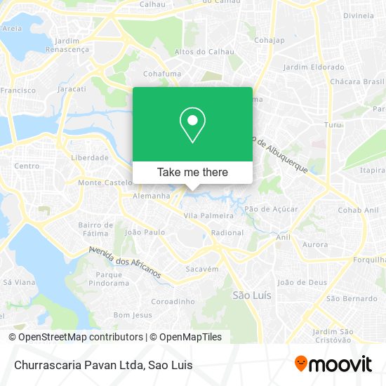 Churrascaria Pavan Ltda map