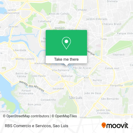 RBS Comercio e Servicos map