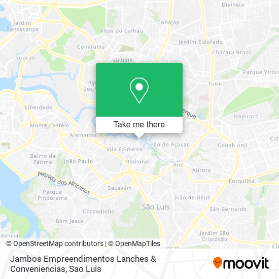 Jambos Empreendimentos Lanches & Conveniencias map