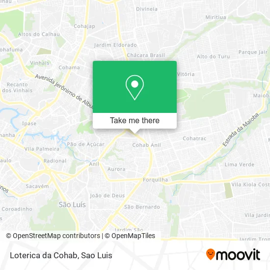 Loterica da Cohab map