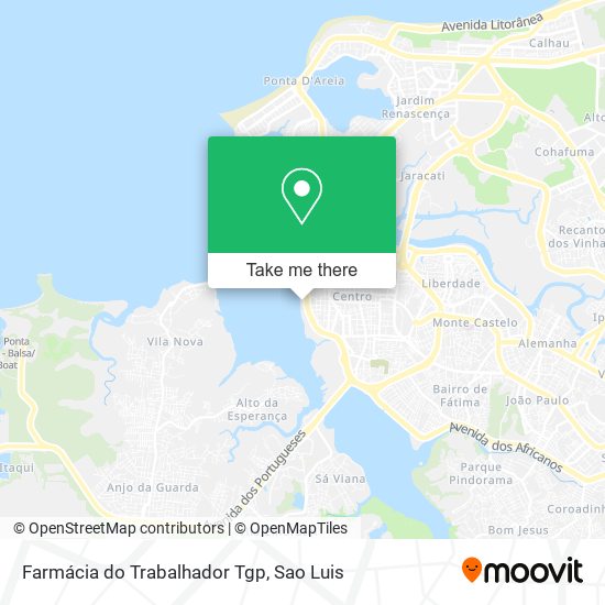 Farmácia do Trabalhador Tgp map
