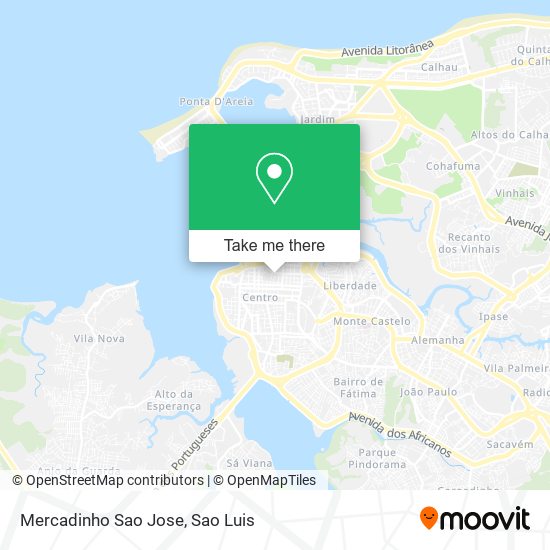 Mapa Mercadinho Sao Jose