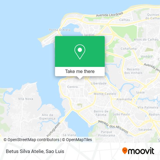 Betus Silva Atelie map