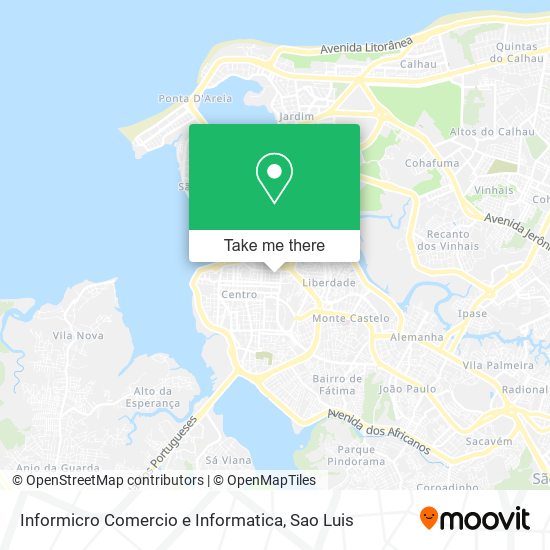 Mapa Informicro Comercio e Informatica