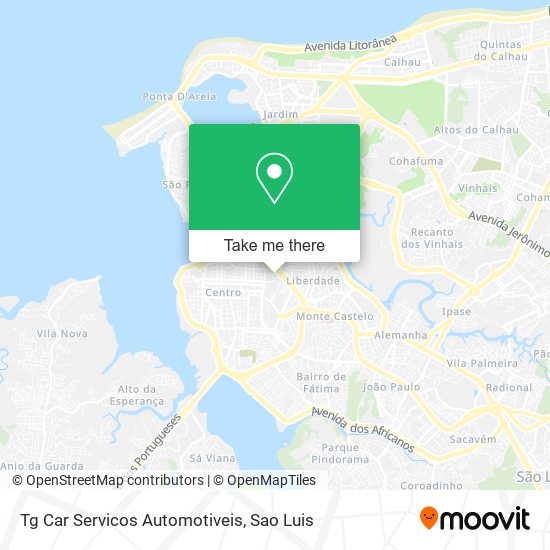 Tg Car Servicos Automotiveis map