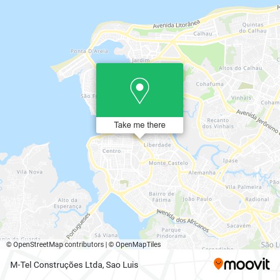 Mapa M-Tel Construções Ltda