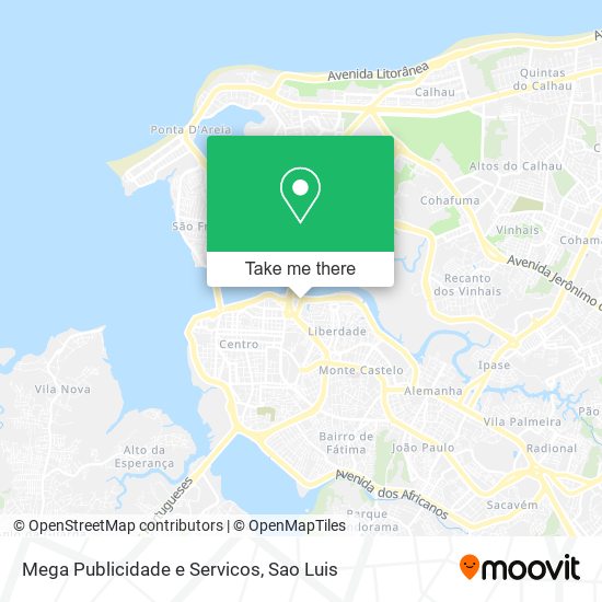 Mega Publicidade e Servicos map