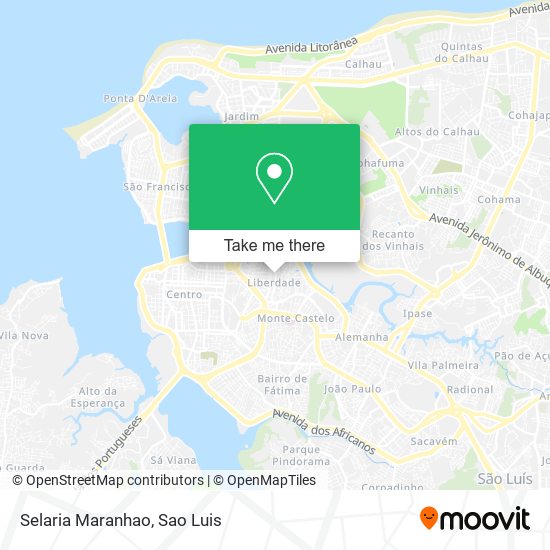 Selaria Maranhao map