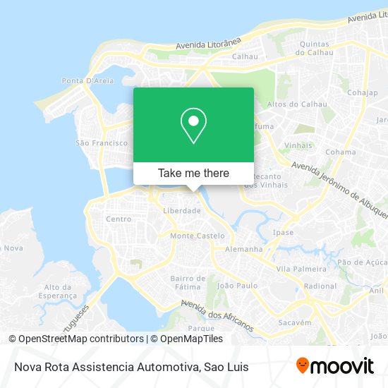 Nova Rota Assistencia Automotiva map