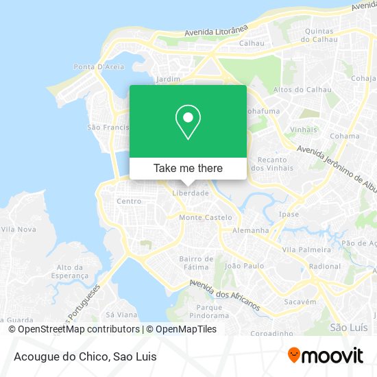 Acougue do Chico map