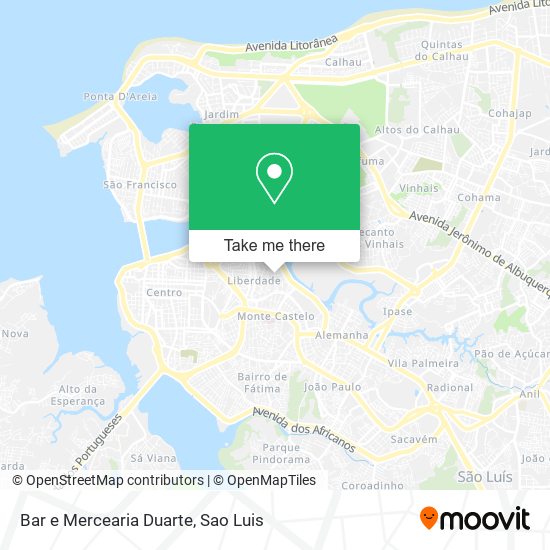 Bar e Mercearia Duarte map