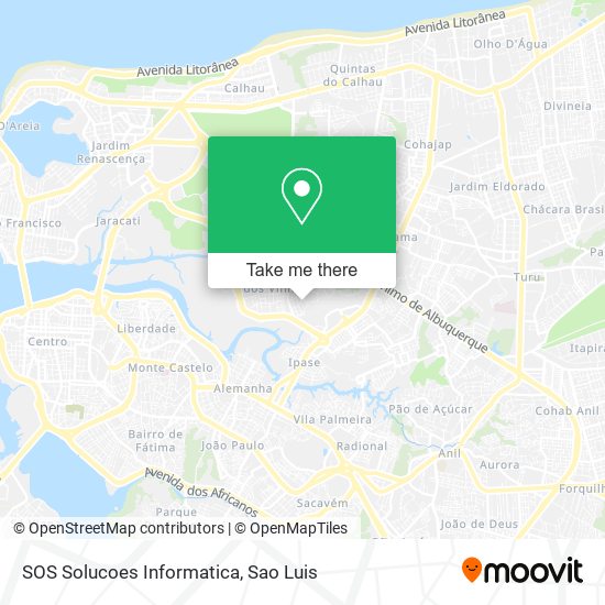 SOS Solucoes Informatica map