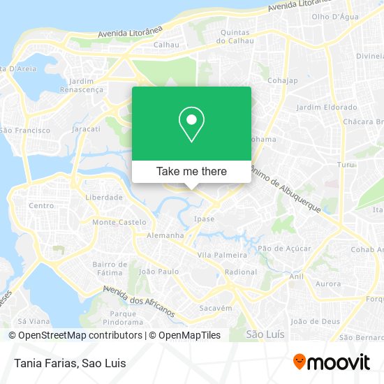 Tania Farias map