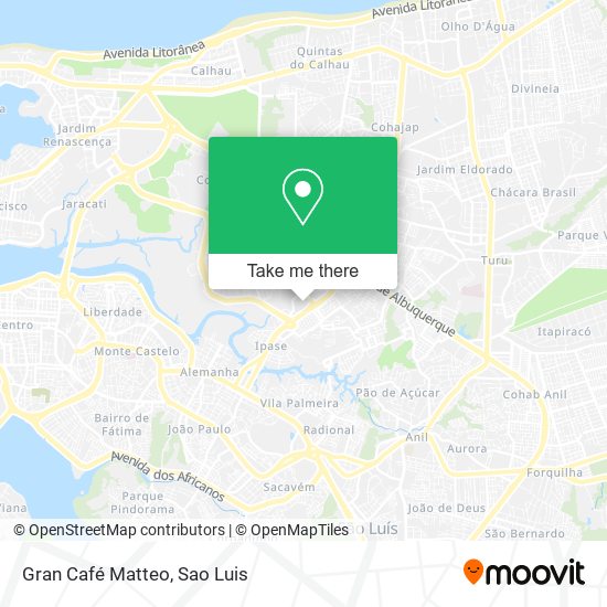 Gran Café Matteo map