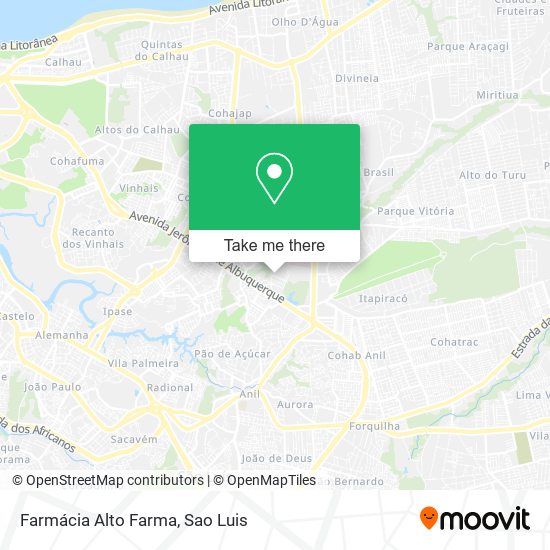 Farmácia Alto Farma map
