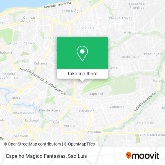 Espelho Magico Fantasias map