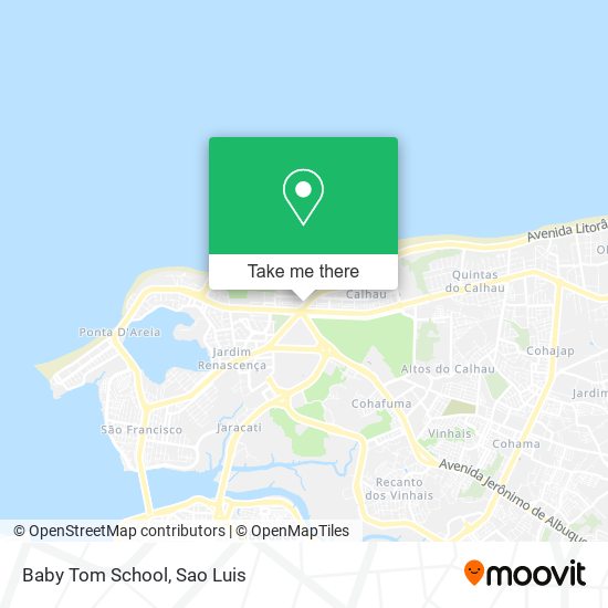 Baby Tom School map