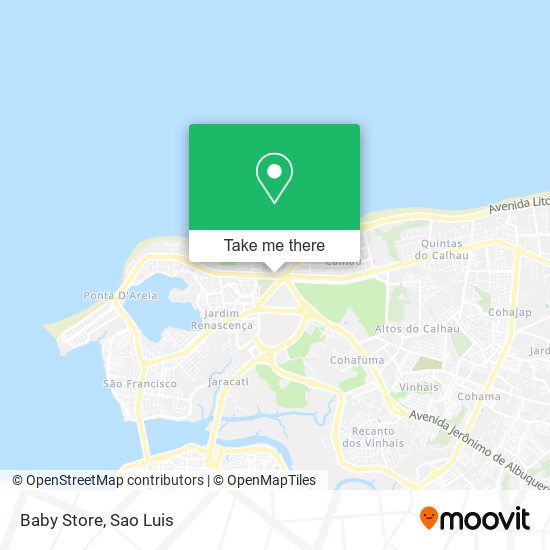 Mapa Baby Store