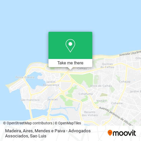 Madeira, Aires, Mendes e Paiva - Advogados Associados map