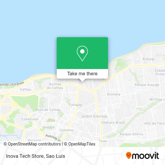 Inova Tech Store map