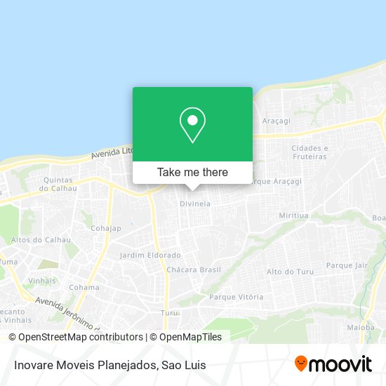 Inovare Moveis Planejados map