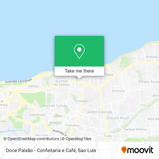 Doce Paixão - Confeitaria e Café map