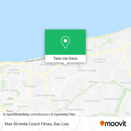 Max Stronda Coach Fitnes map