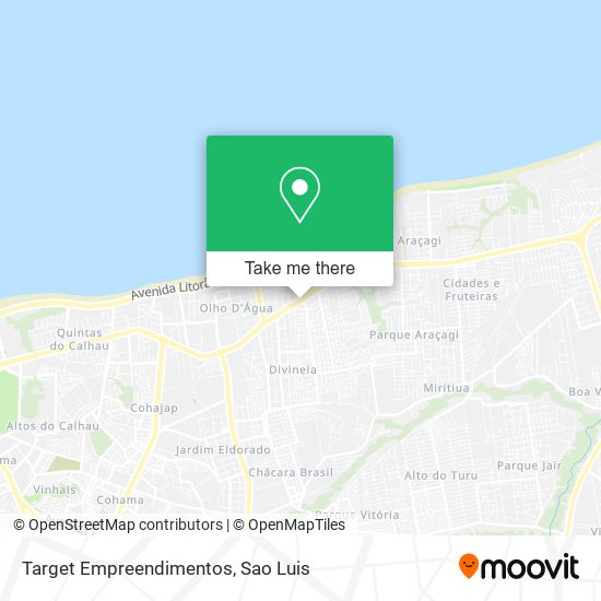 Target Empreendimentos map