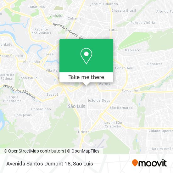 Avenida Santos Dumont 18 map