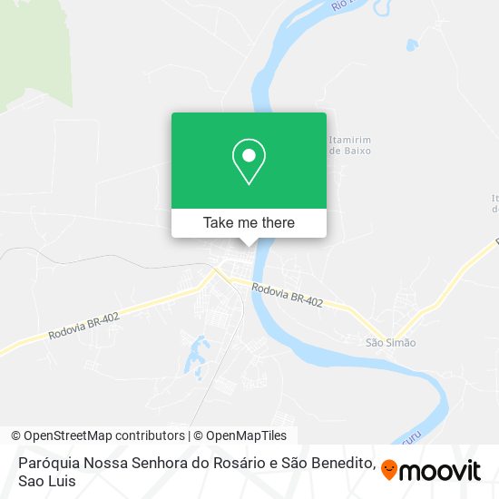 Paróquia Nossa Senhora do Rosário e São Benedito map