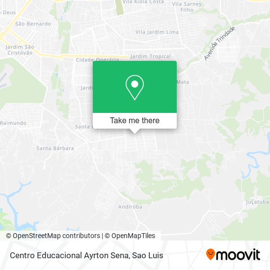 Centro Educacional Ayrton Sena map