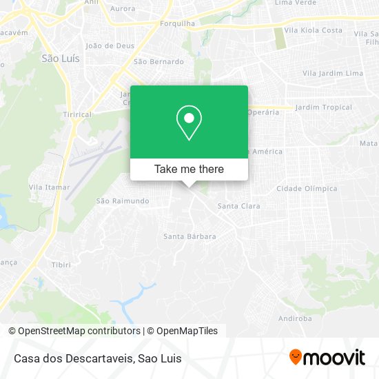 Casa dos Descartaveis map