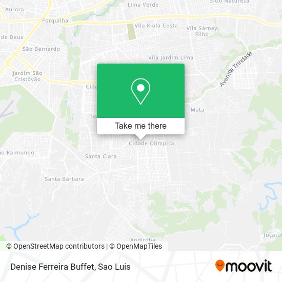 Denise Ferreira Buffet map