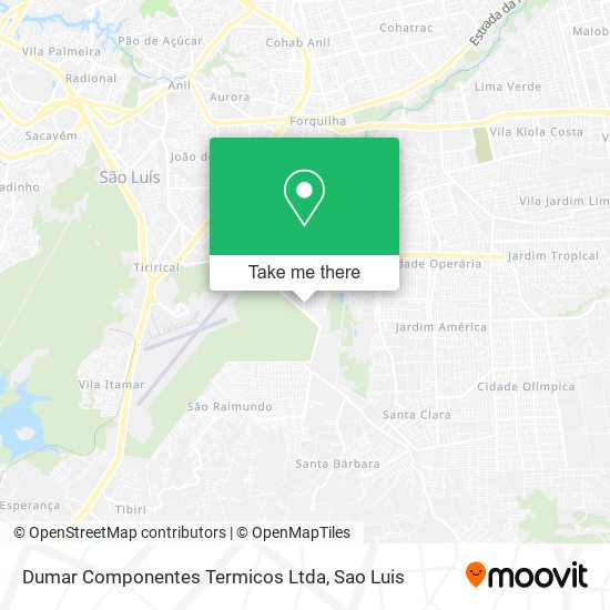 Dumar Componentes Termicos Ltda map