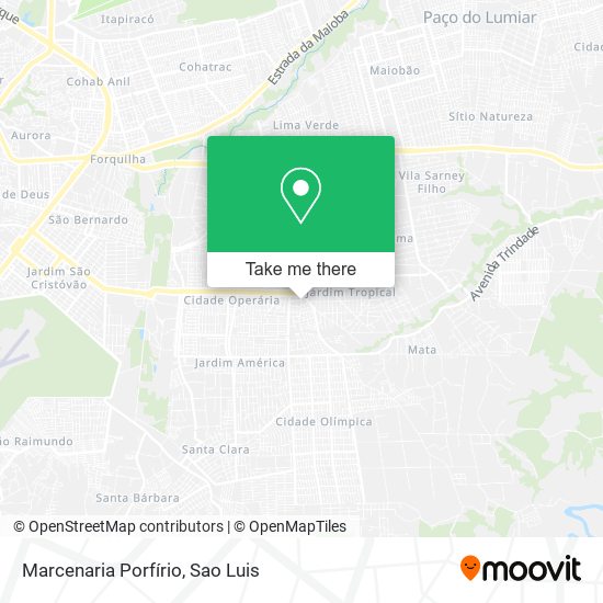 Marcenaria Porfírio map
