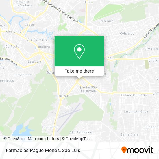 Farmácias Pague Menos map