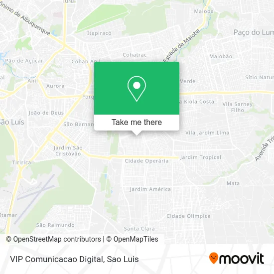 VIP Comunicacao Digital map