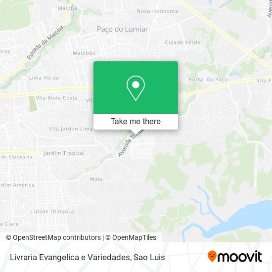 Livraria Evangelica e Variedades map