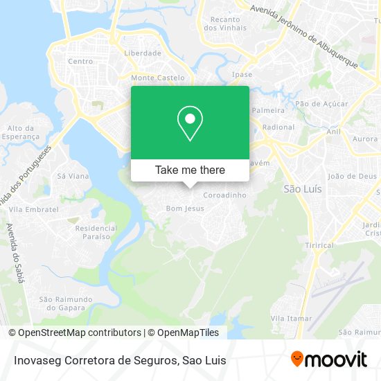 Inovaseg Corretora de Seguros map