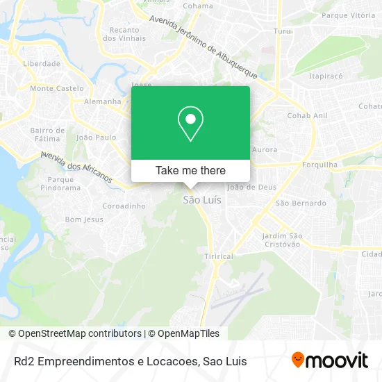 Rd2 Empreendimentos e Locacoes map