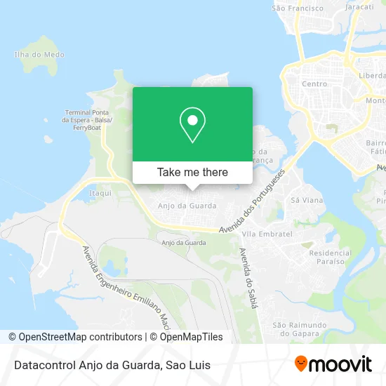 Datacontrol Anjo da Guarda map