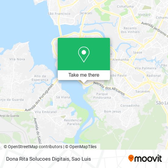 Dona Rita Solucoes Digitais map