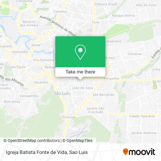 Igreja Batista Fonte de Vida map
