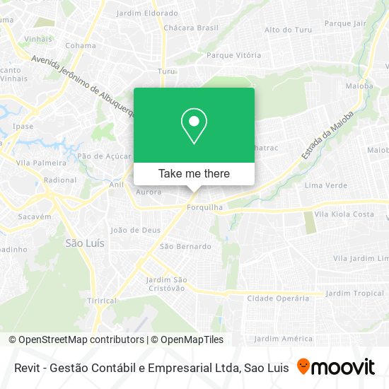 Revit - Gestão Contábil e Empresarial Ltda map