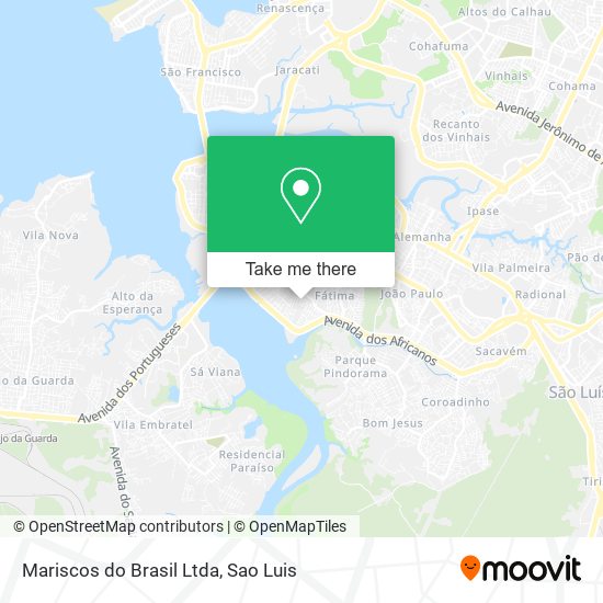 Mapa Mariscos do Brasil Ltda