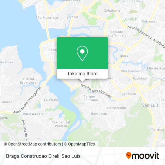 Braga Construcao Eireli map