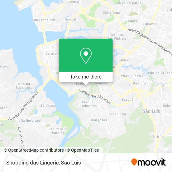 Shopping das Lingerie map