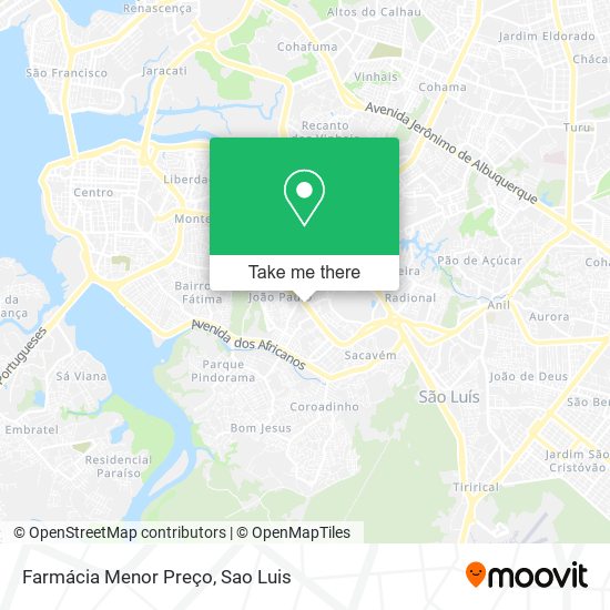 Farmácia Menor Preço map
